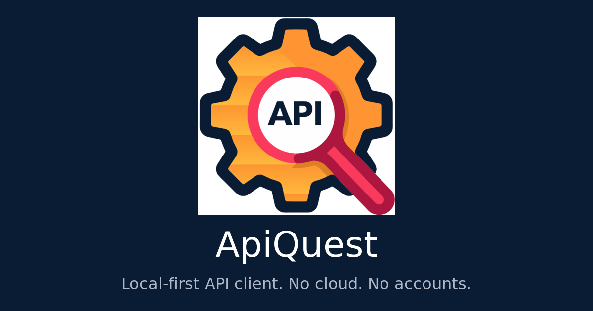 Api Soohn ApiQuest — API client for developers | ApiQuest